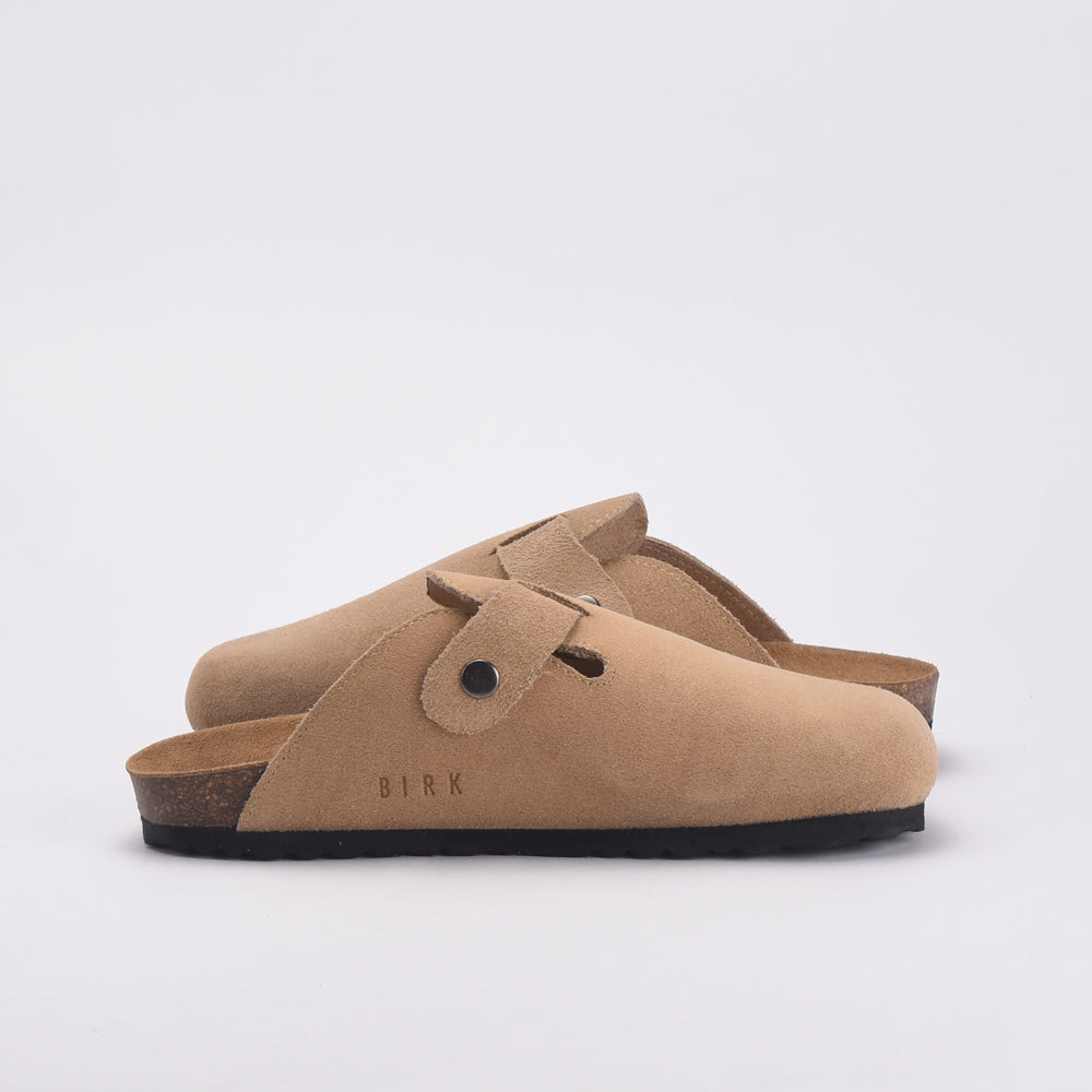 BIRK DAIM BEIGE SABOT-0-DAIM-BEIGE