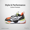 EMPORIO ARMANI SNEAKER BLK CLIV ORFL SHG OW TRAINING XSX020-XOT47-Q492