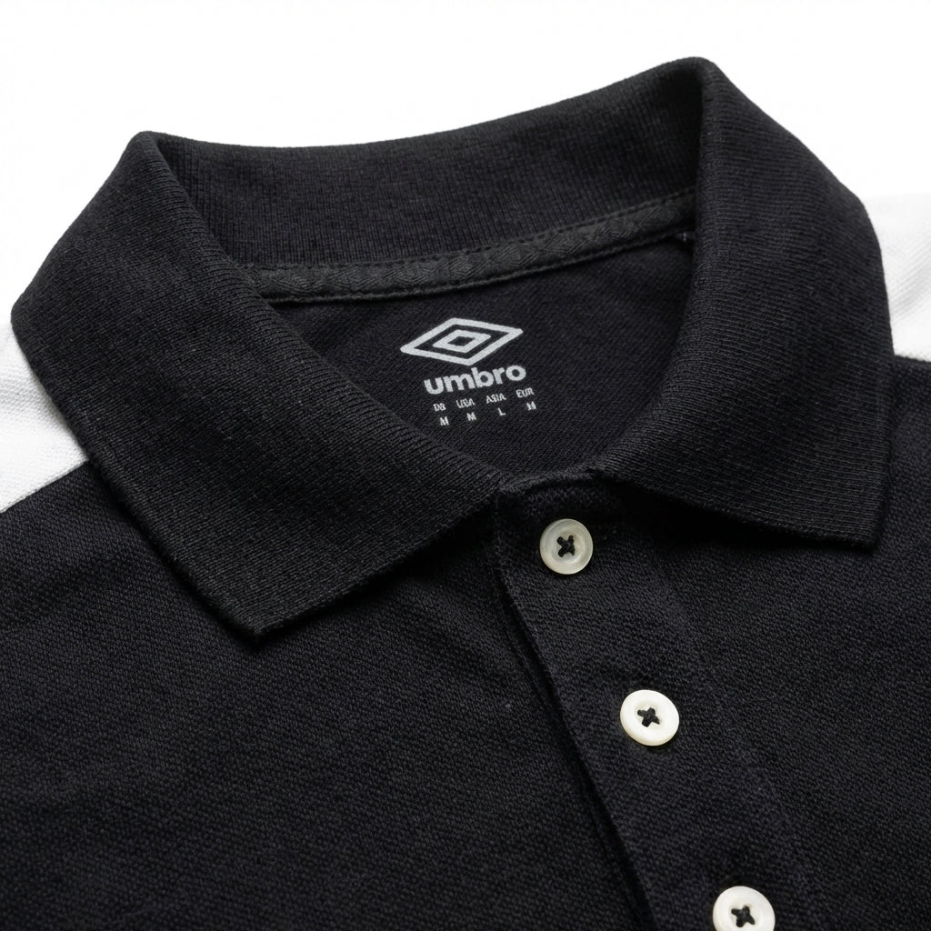 UMBRO POLO UMAA241M-014-BLACK