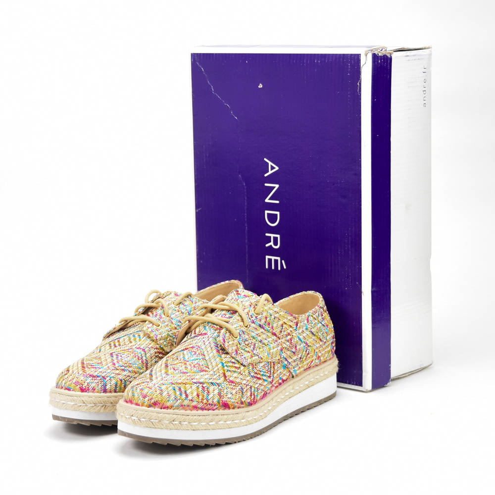 André — Espadrilles femme beige