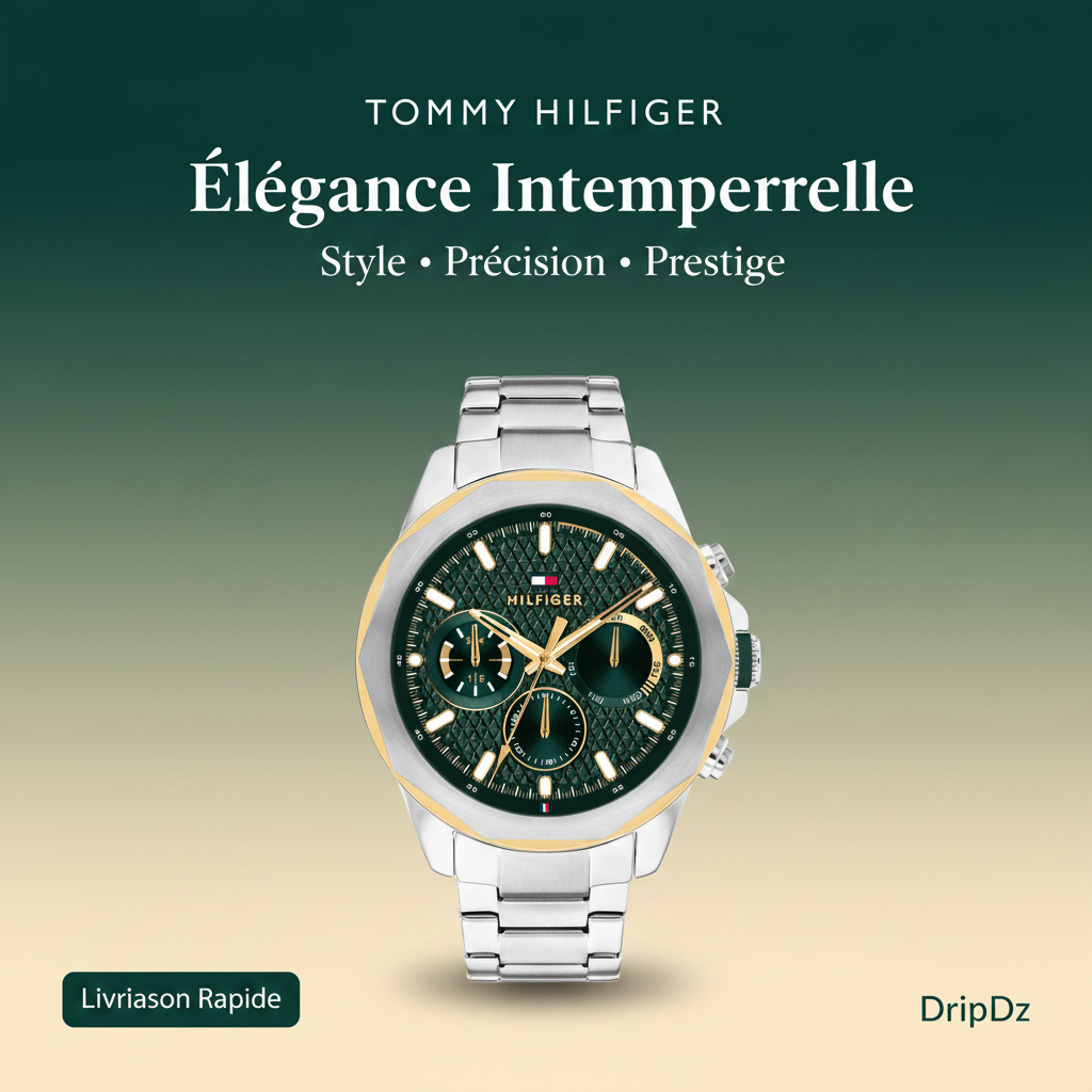 Montre Tommy Hilfiger Lars Two-Tone Geometric Dial 1710651