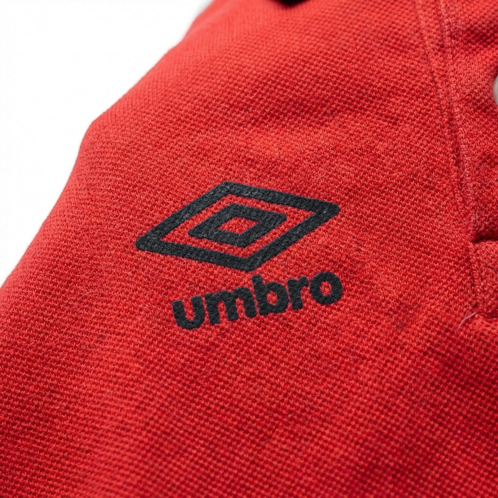 Umbro — Polo homme rouge mode