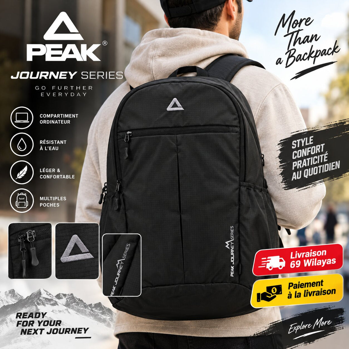 Sac à Dos PEAK Sport B1262070-20