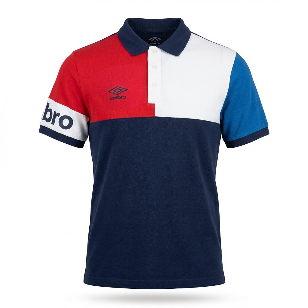 Umbro — Polo homme bleu marine
