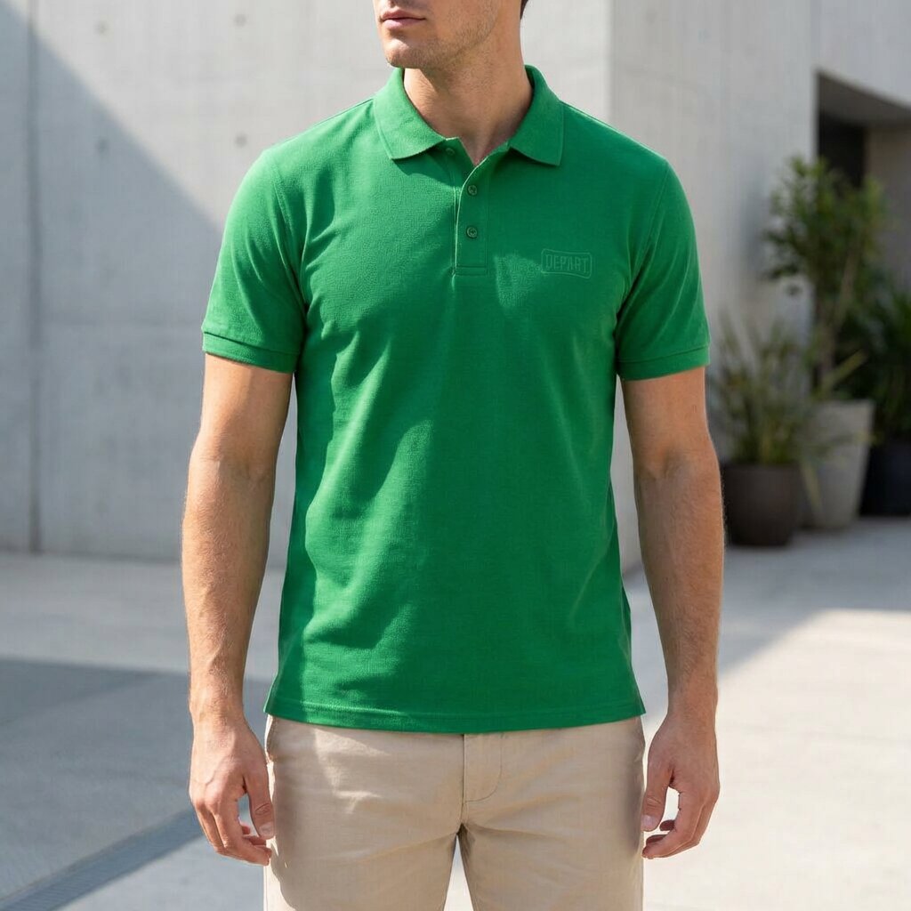 DEPART POLO G23-003391-GREEN78