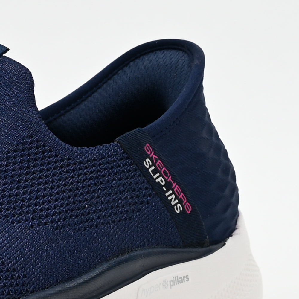 Skechers GO WALK 6 Fabulous View — baskets femme marine talon