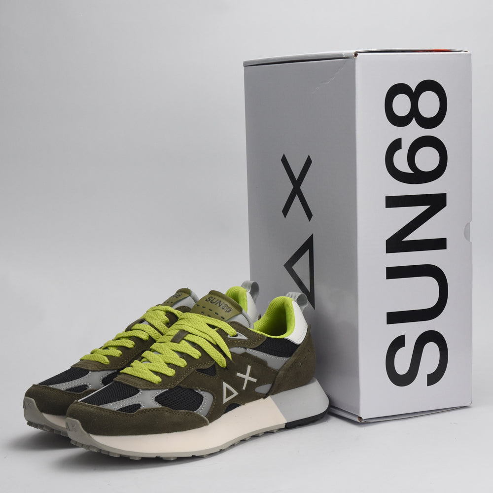 BASKET SUN68-JAKI-OUTDOOR-19-MILITAIRE Z35115-19