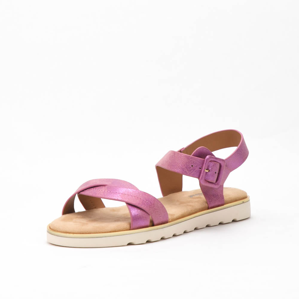 Safety Jogger Cross-Strap Buckle Sandals 610141-FUC