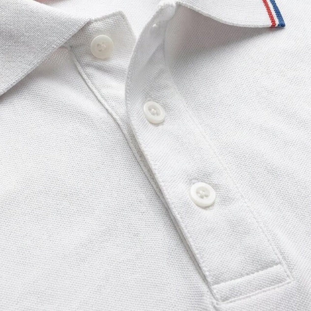Lumberjack — Polo homme blanc