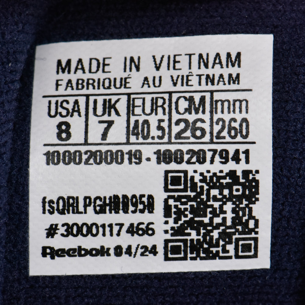 REEBOK CLASSIC LEATHER NAVY/NAVY/WHITE 100207941