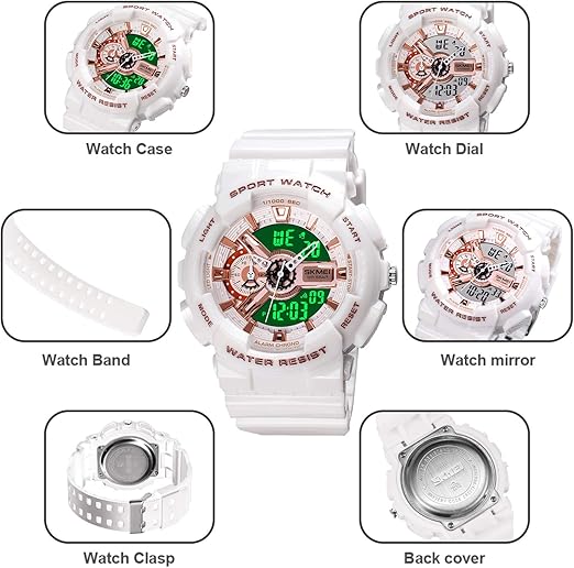 Montre SKMEI Blanche