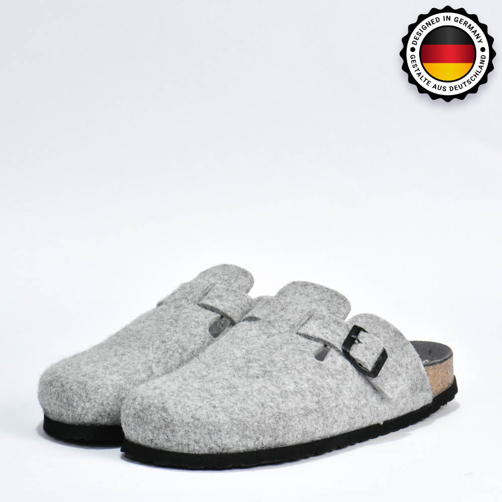 BIRKSBOT FEUTRE GRIS CLIR PLANTA GRIS