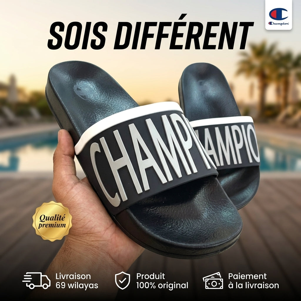 Champion All American — Claquettes noires