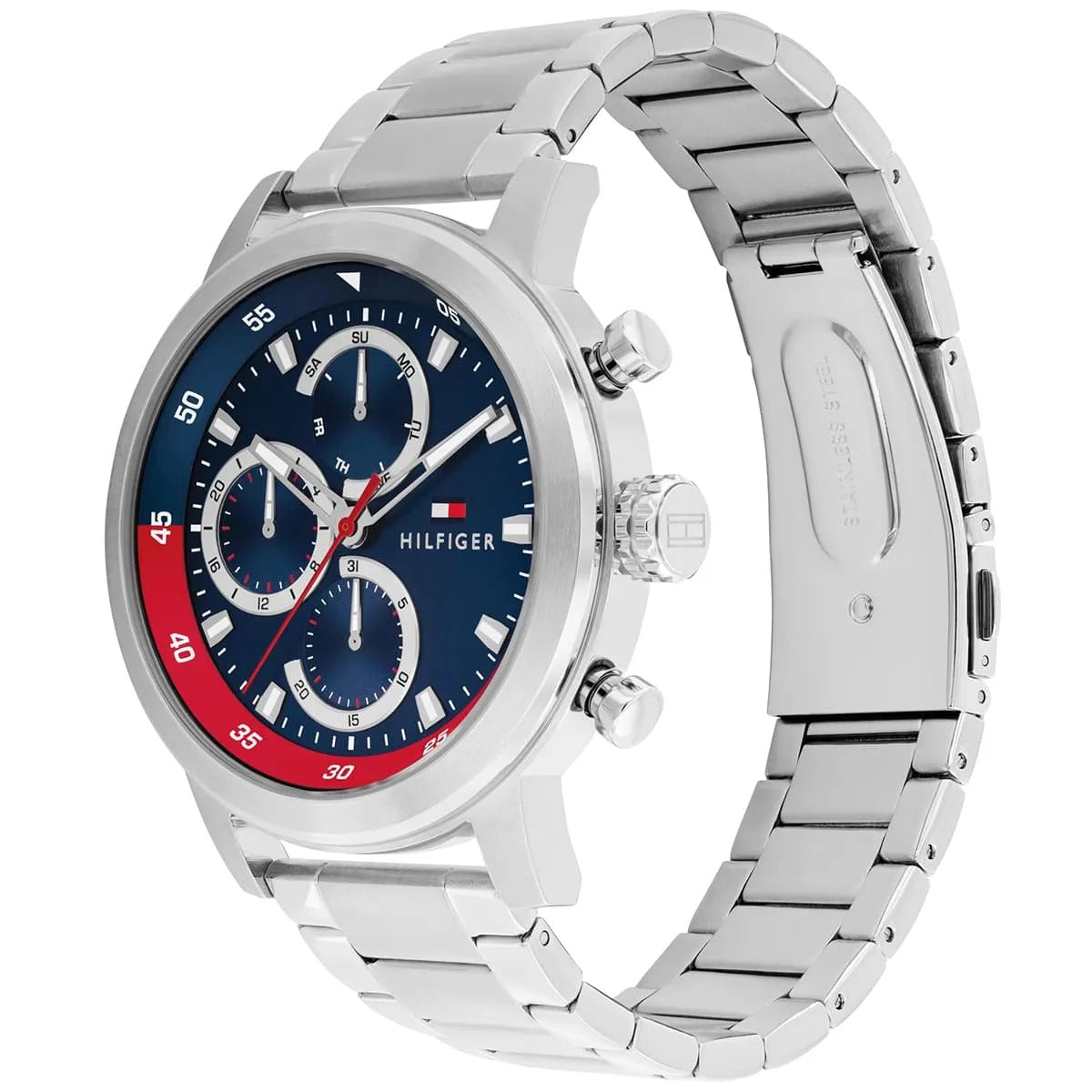 Tommy Hilfiger Rocky — Montre homme cuir