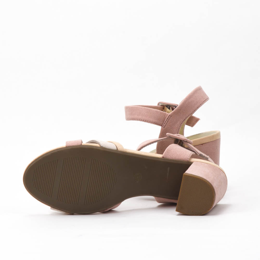 Safety Jogger Sandales Femme a talons 612453-PNK-NAT