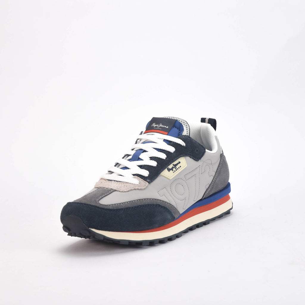 Pepe Jeans — Baskets bleu marine
