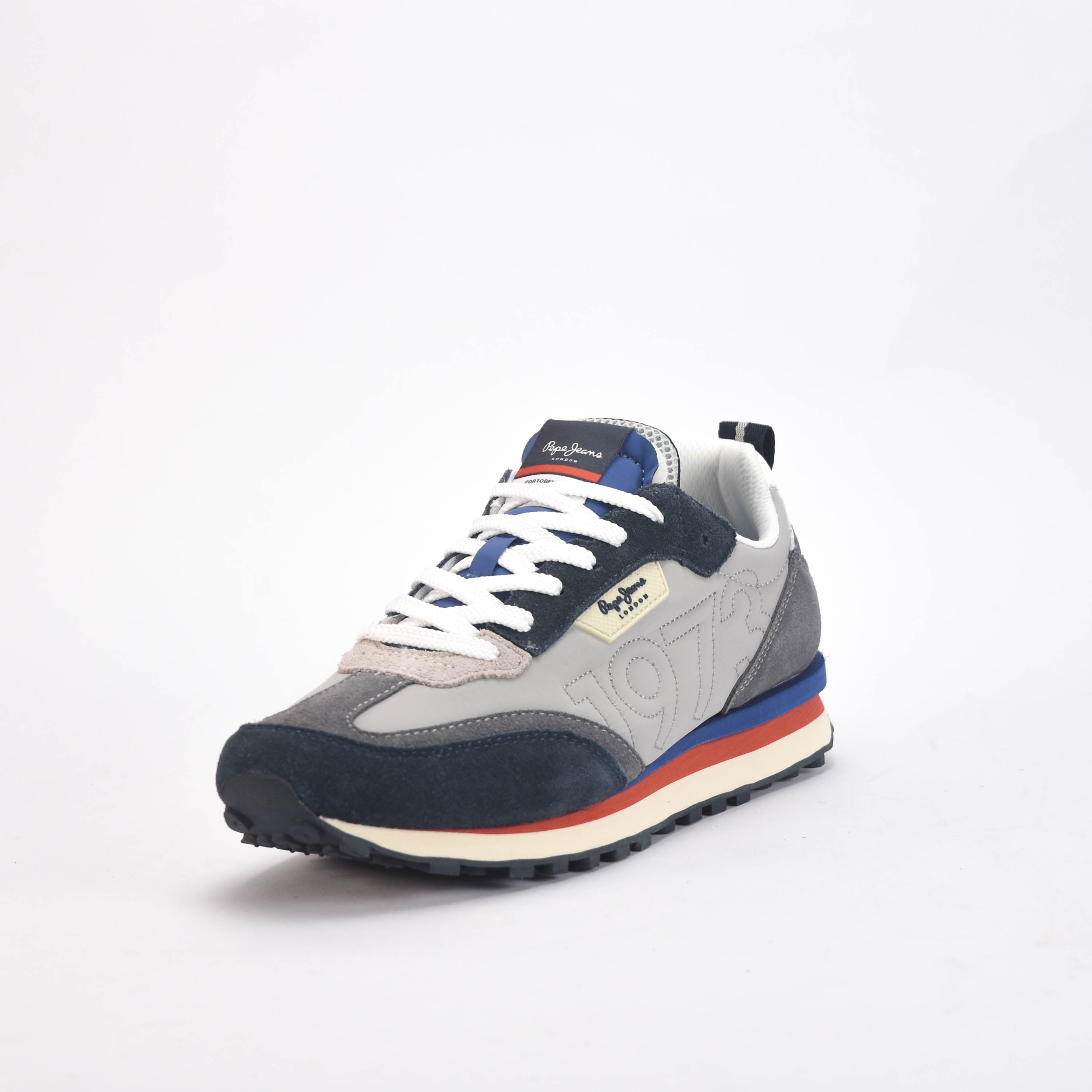 Pepe Jeans — Baskets bleu marine