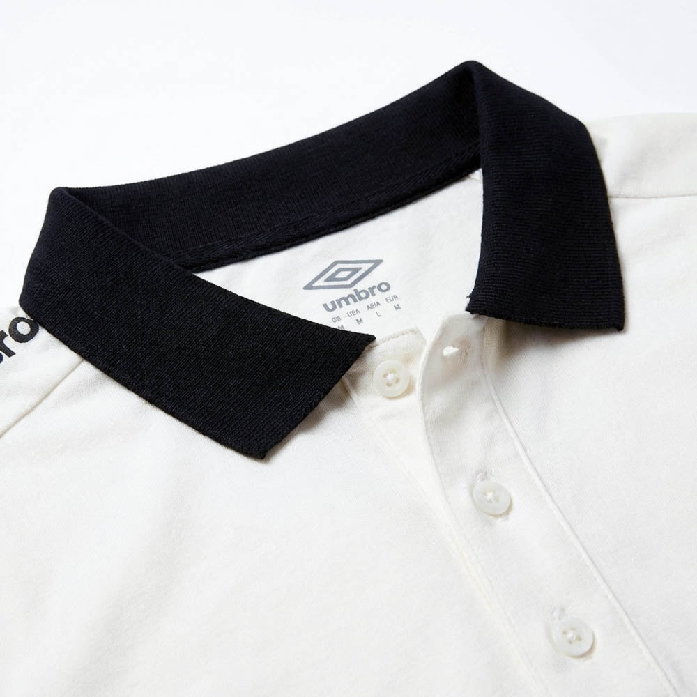 Umbro — Polo homme blanc classique