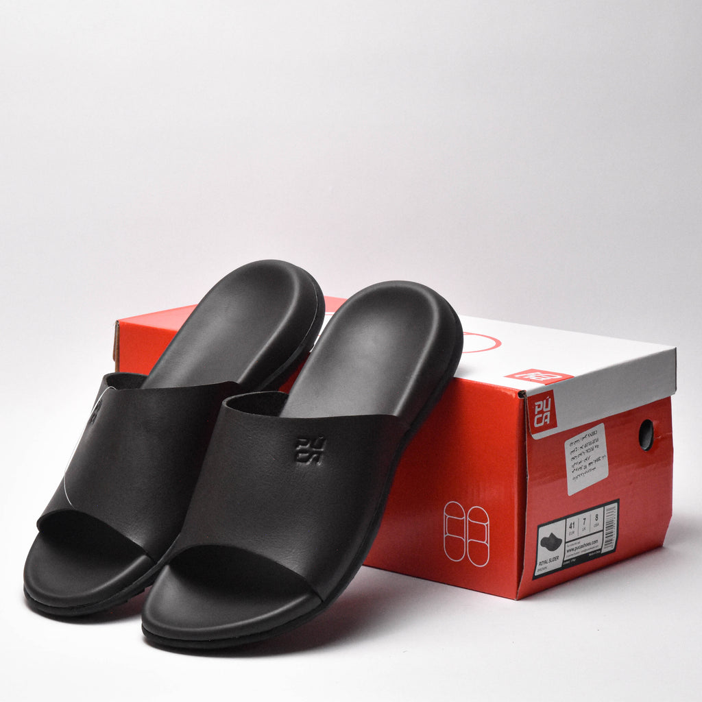 PUCA MEN SPORT SLIPPERS CRATER BROWN 10934