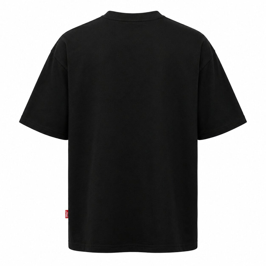 Départ — T-shirt oversize noir pour homme