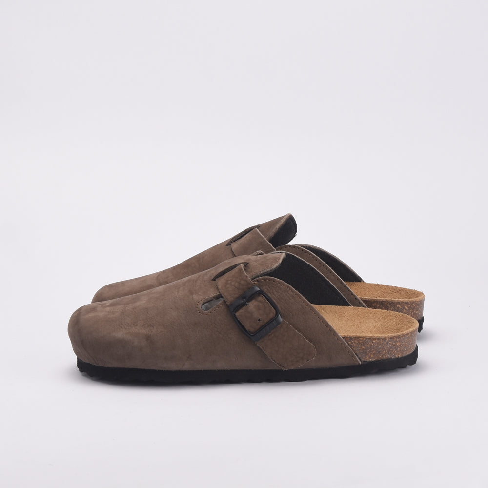 BIRK SABOT DAIM MARRON -0-DAIM-MARRON