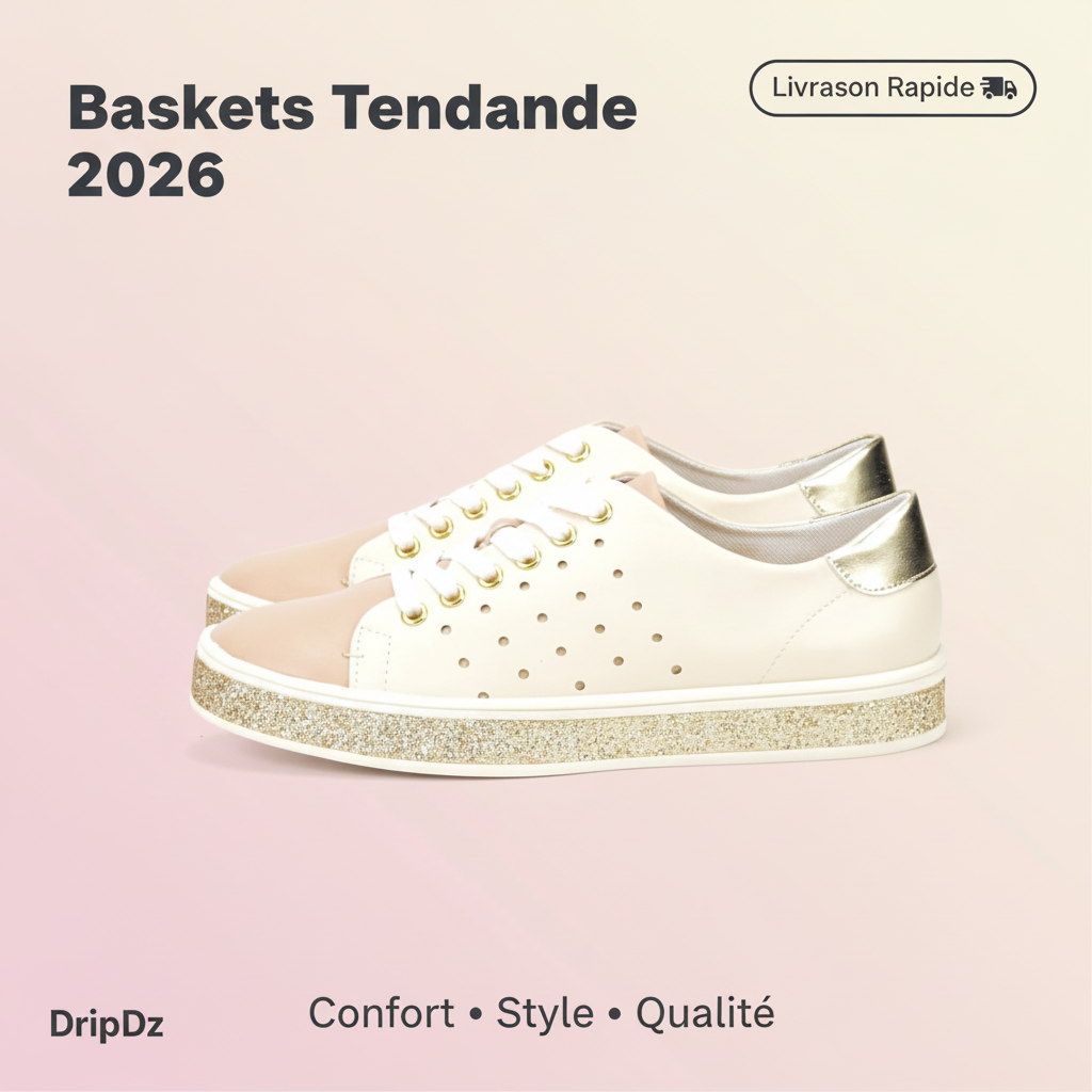 André Penny — Baskets femme confort
