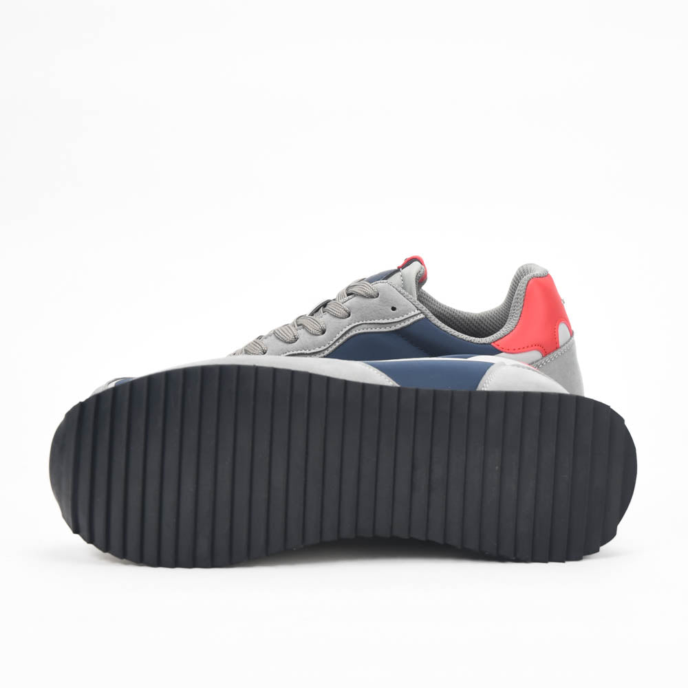La Martina — Baskets cuir grises