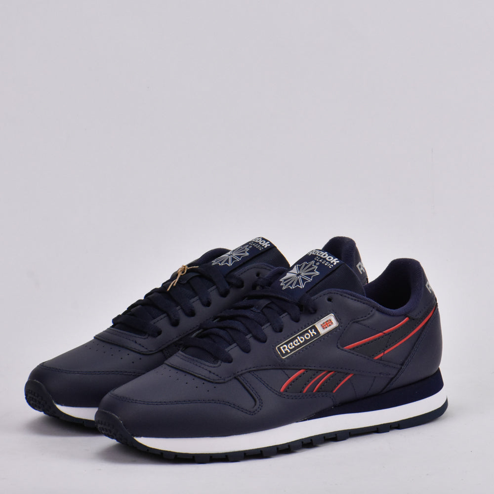 Reebok Classic Leather — Baskets marine