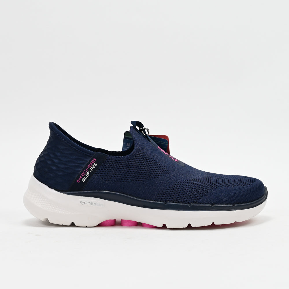 Skechers GO WALK 6 Fabulous View — baskets femme marine vue arrière