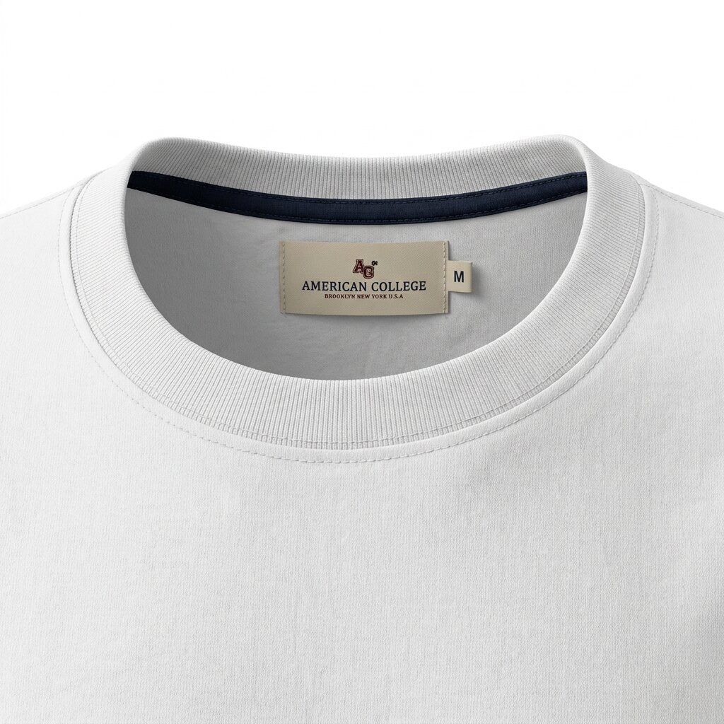 American College t-shirt pour Homme TS260103-WHITE