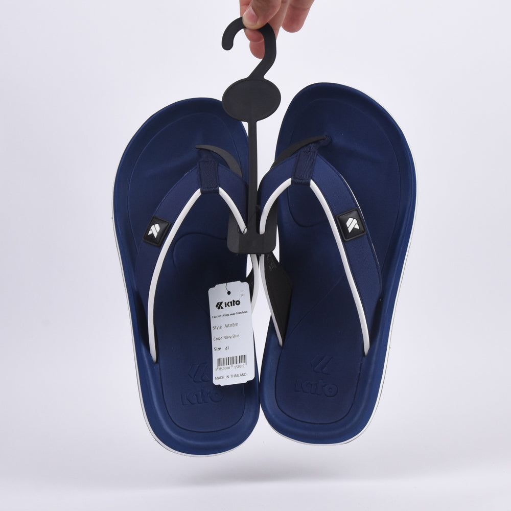 Kito — Claquettes bleu marine mode