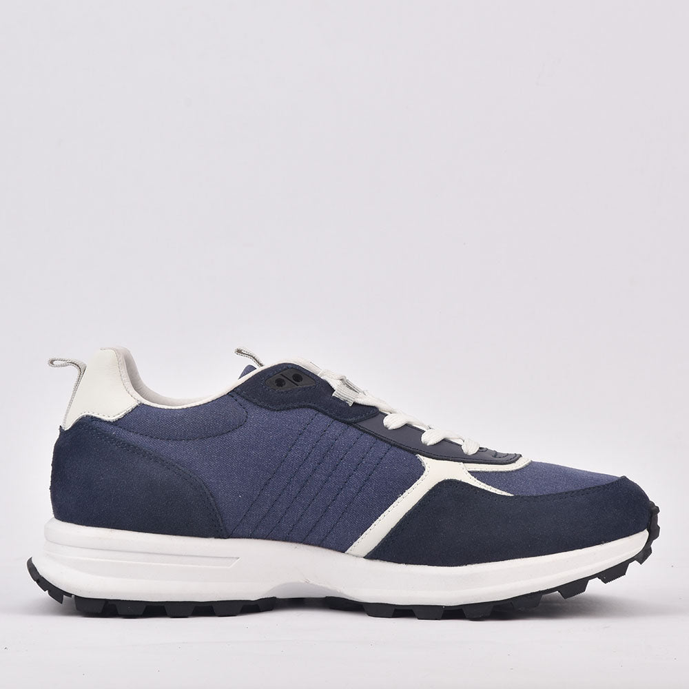 LA MARTINA - Chaussure DAIM & TISSU BL/BLA LFM231-010-4360
