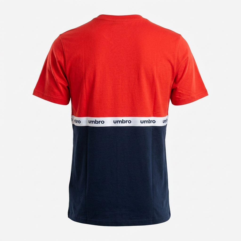Umbro — Pull homme rouge classique