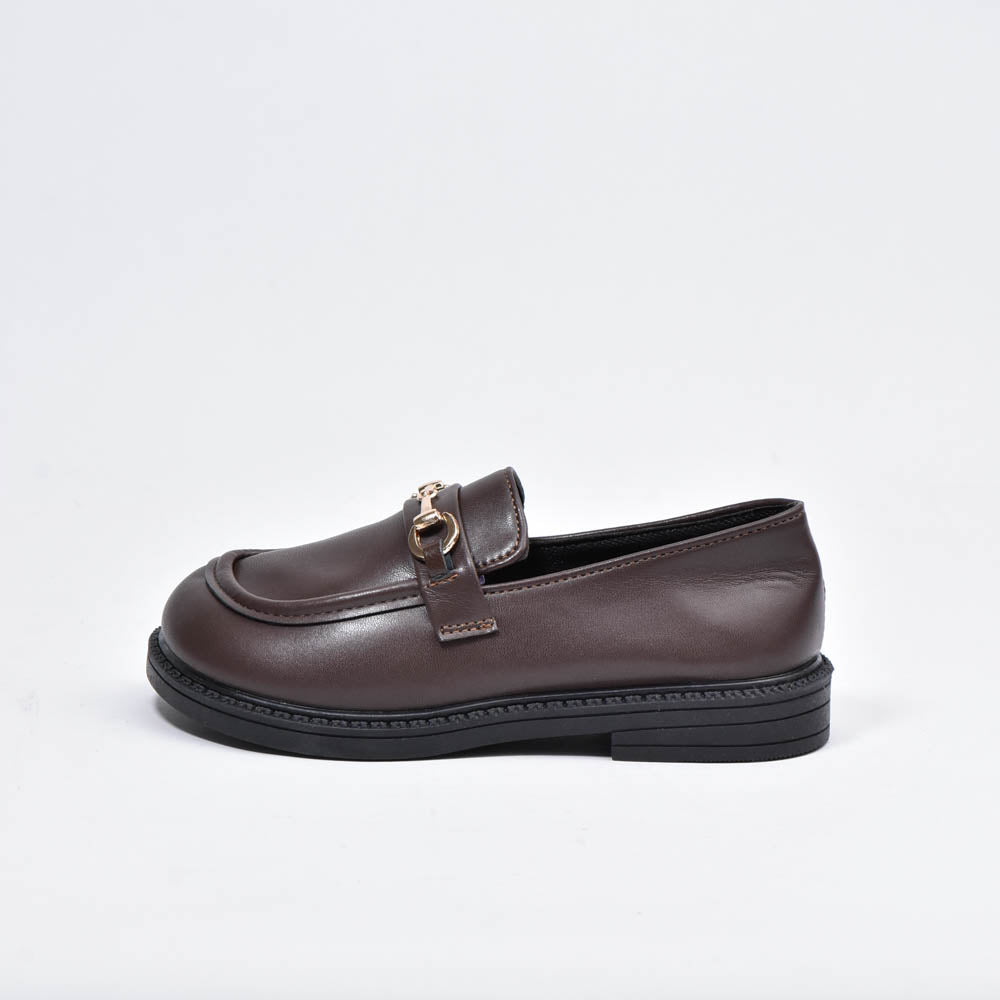 Chaussures princesse enfant marron