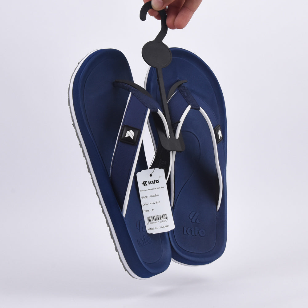 Kito — Claquettes bleu marine mode