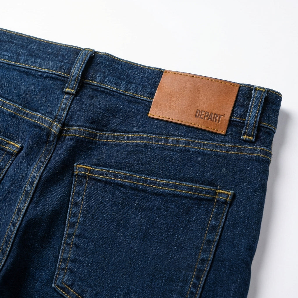 Depart — Jean slim homme bleu clair
