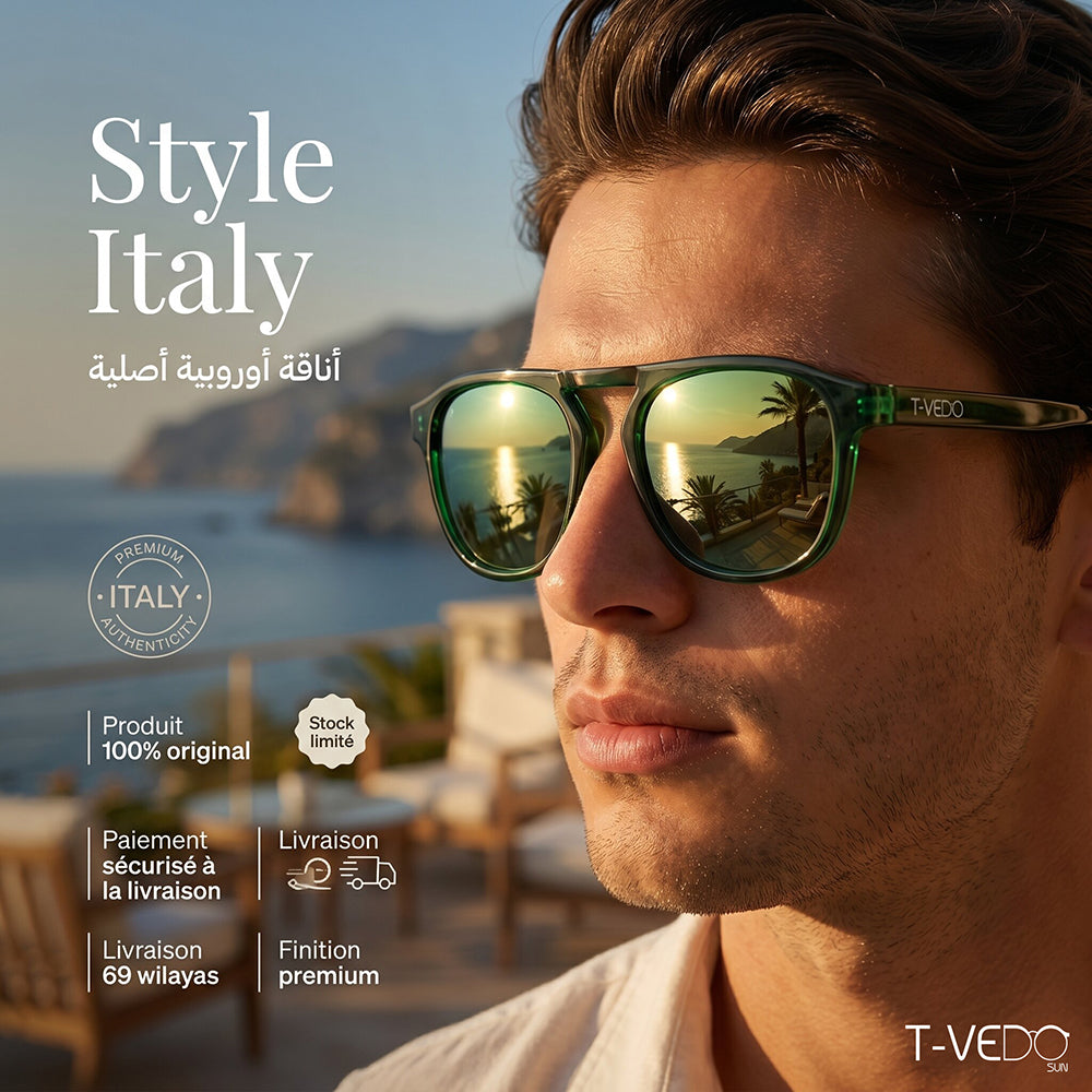 Lunette de soleil T-Vedo Sun Milano Verde 8032539567602