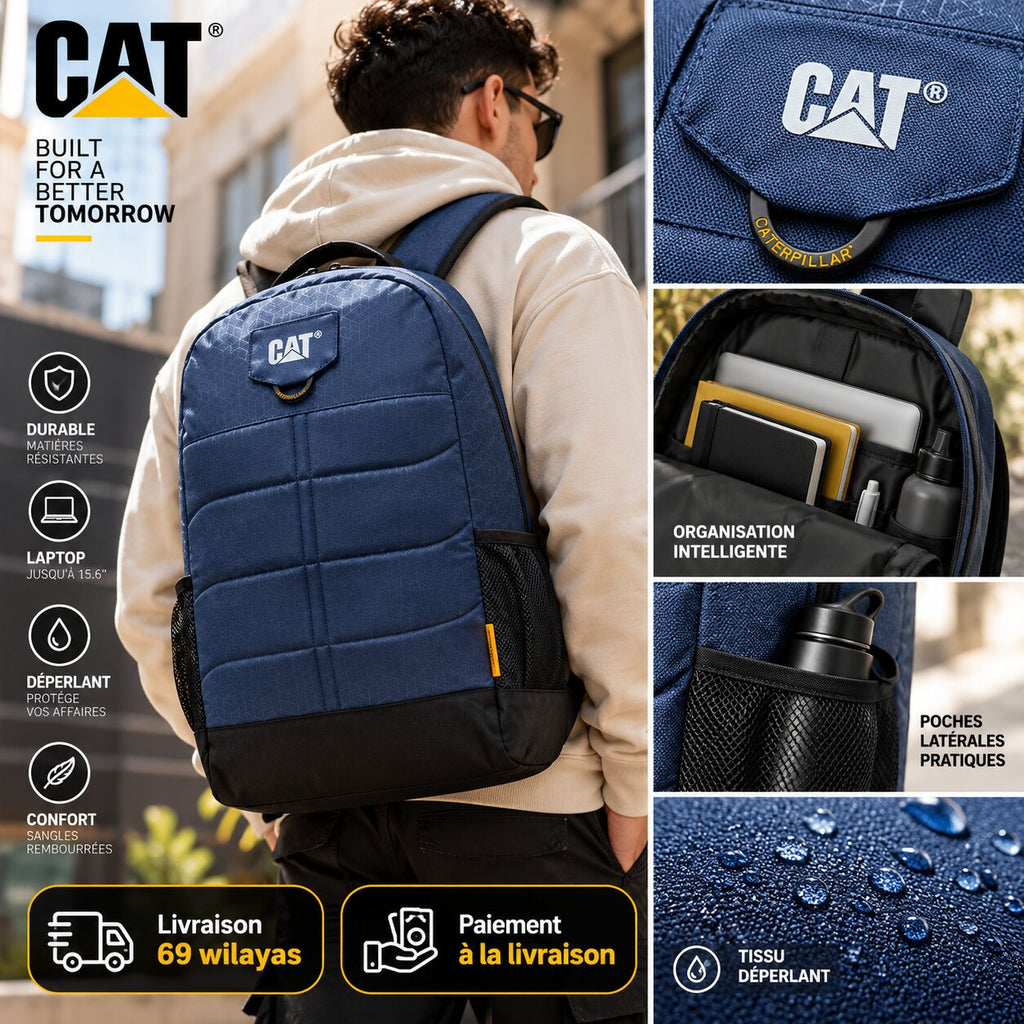 Sac à Dos CAT Benji Navy 84056-504