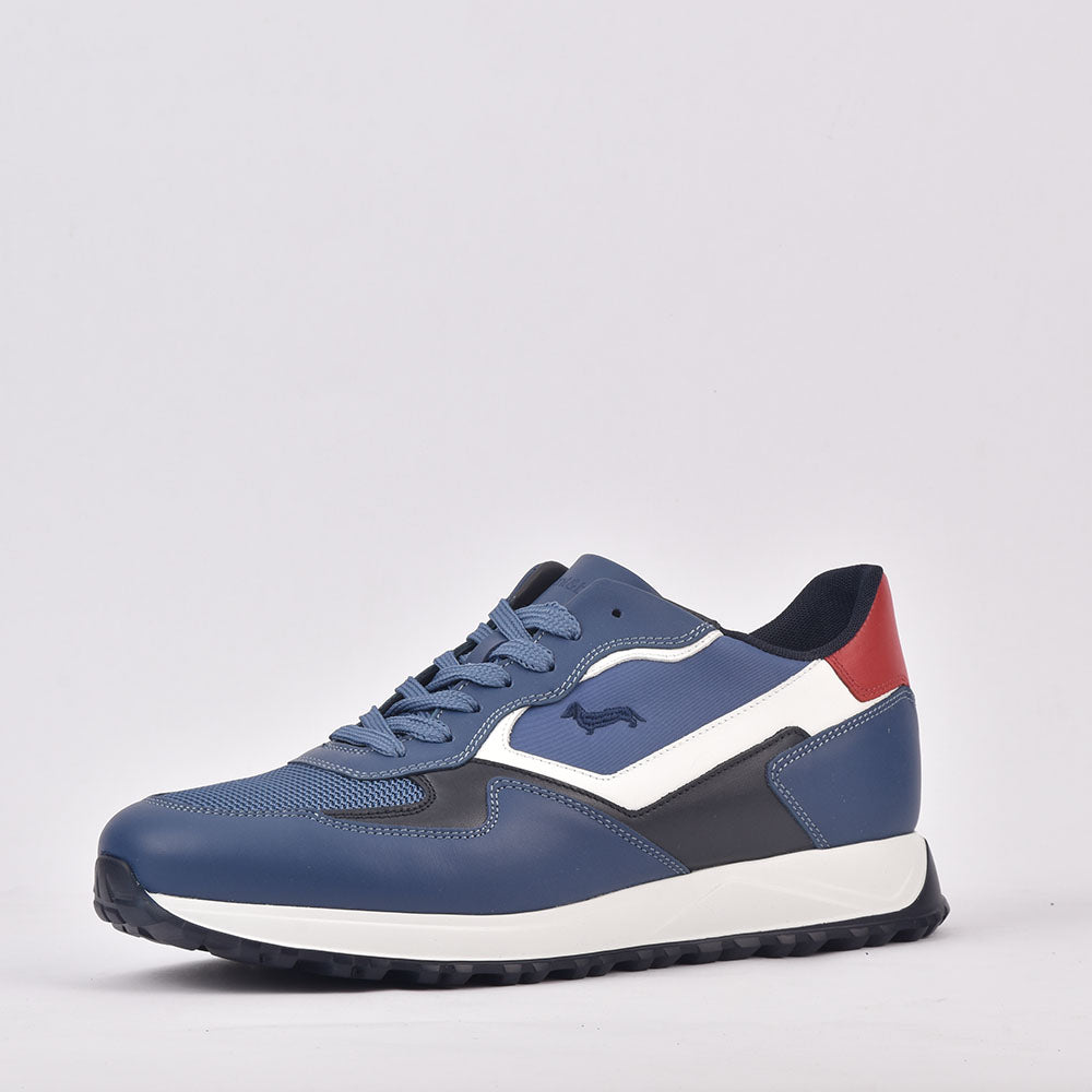 Harmont & Blaine — Chaussures cuir bleu ciel