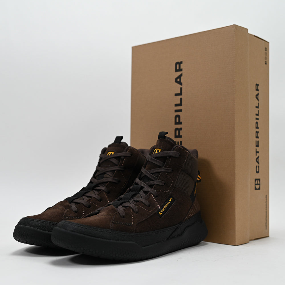 Boots CAT Hex Hi Utility Coffee Bean Homme P110502