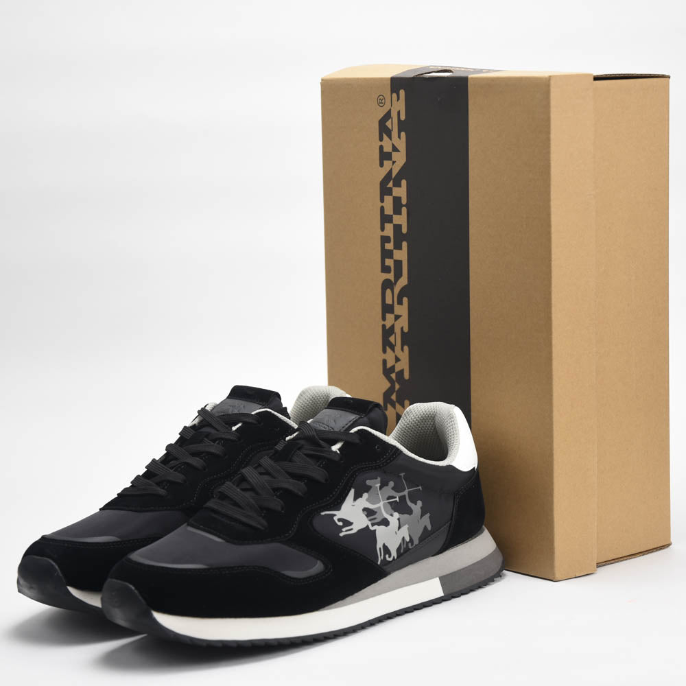 La Martina Low Sneakers Two-Tone Platform LFM252.041.A70.A4