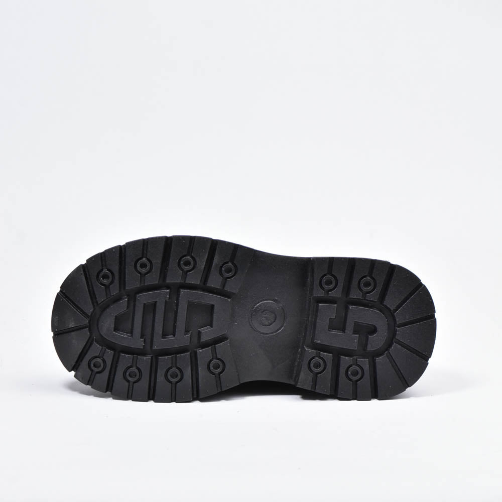 Bottes coordonnantes à lacets Noir Enfants \ 30172