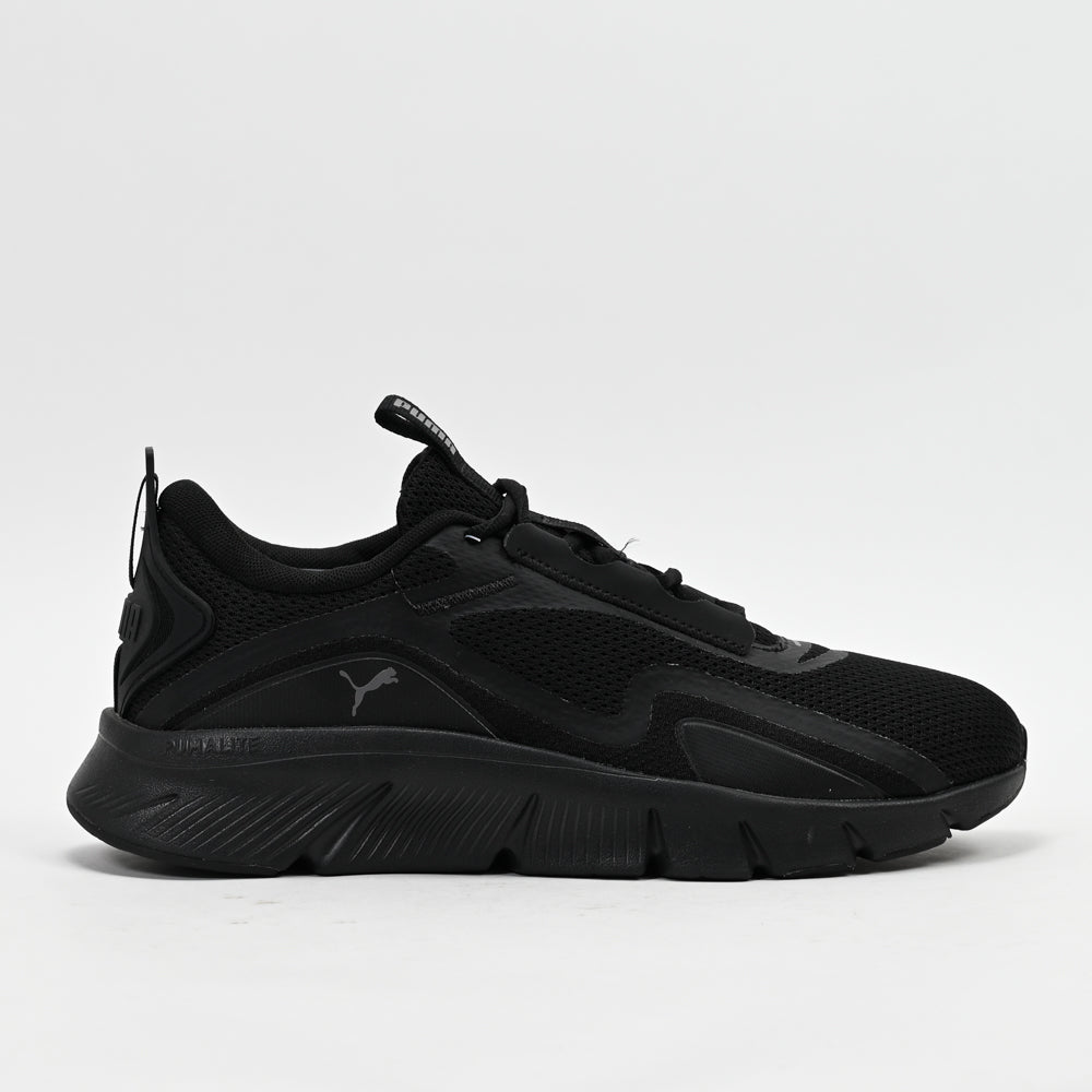 PUMA FlexFocus Lite — baskets running homme noir trois-quarts