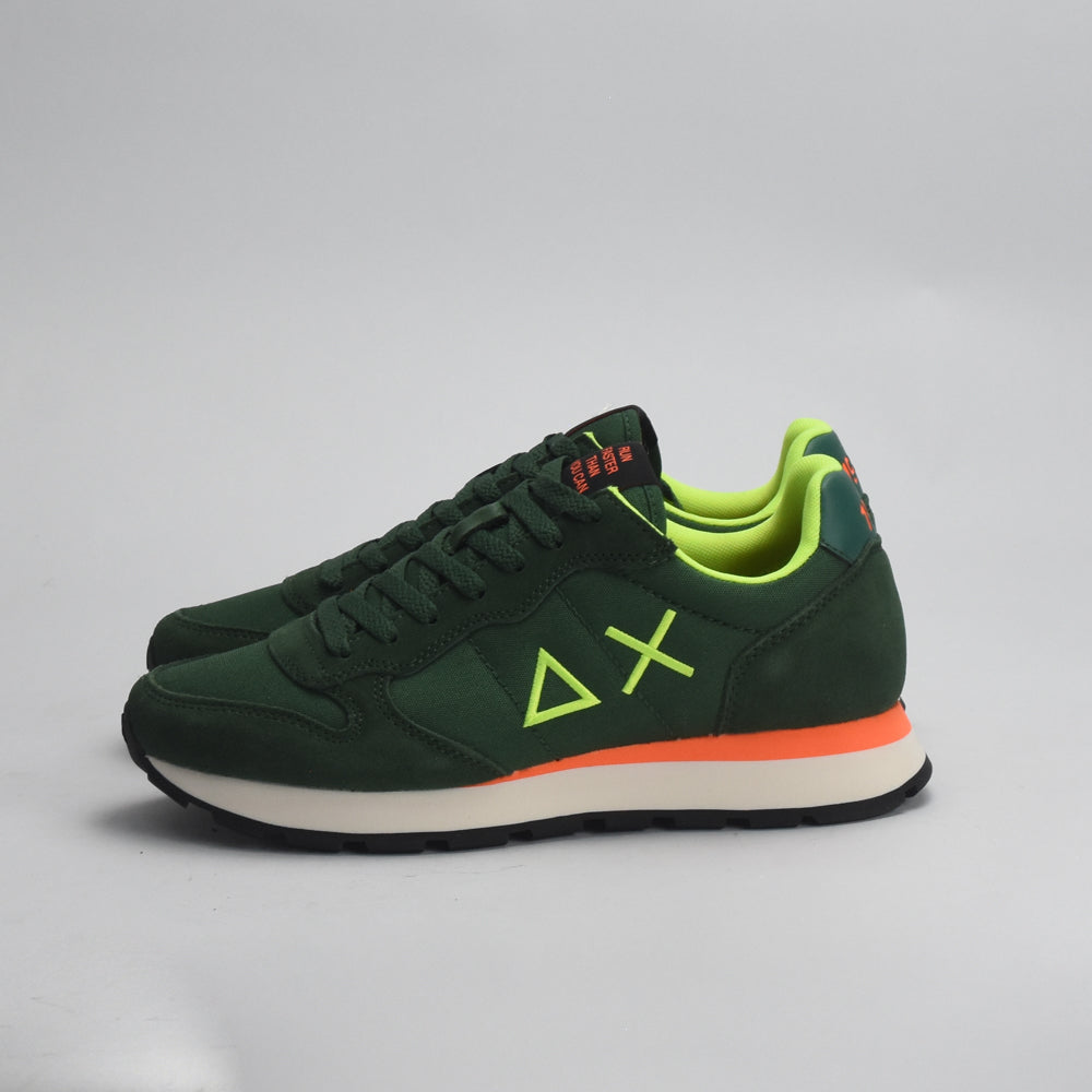 Sun68 Tom — Baskets homme vert foncé