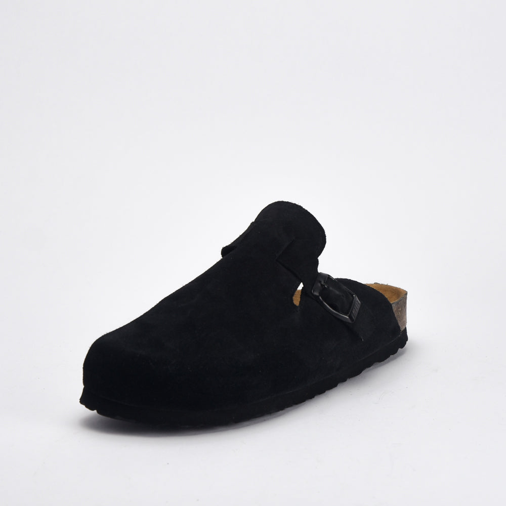 SABOT BIRK DAIM NOIR