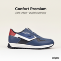 Harmont & Blaine — Chaussures cuir bleu ciel