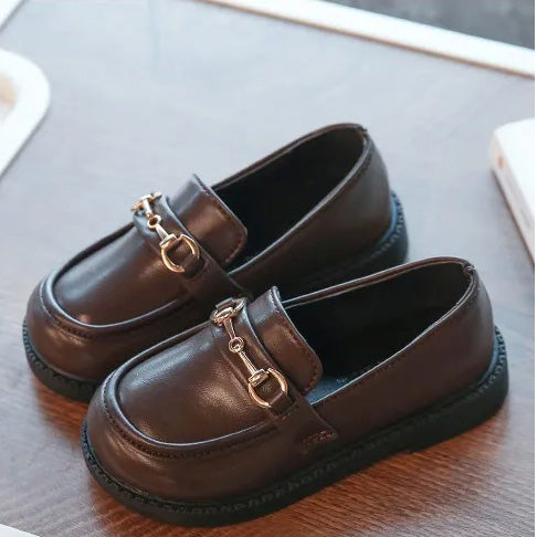 Chaussures princesse enfant marron