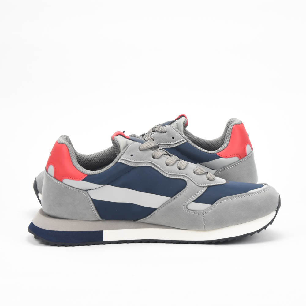 La Martina — Baskets cuir grises