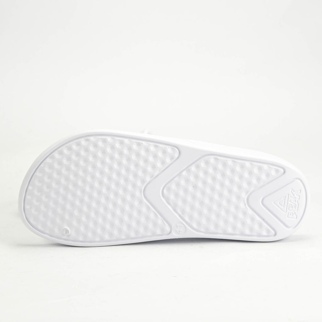 PEAK  CLAQUETTES SLIPPERS WHITE RLW2301L-0010