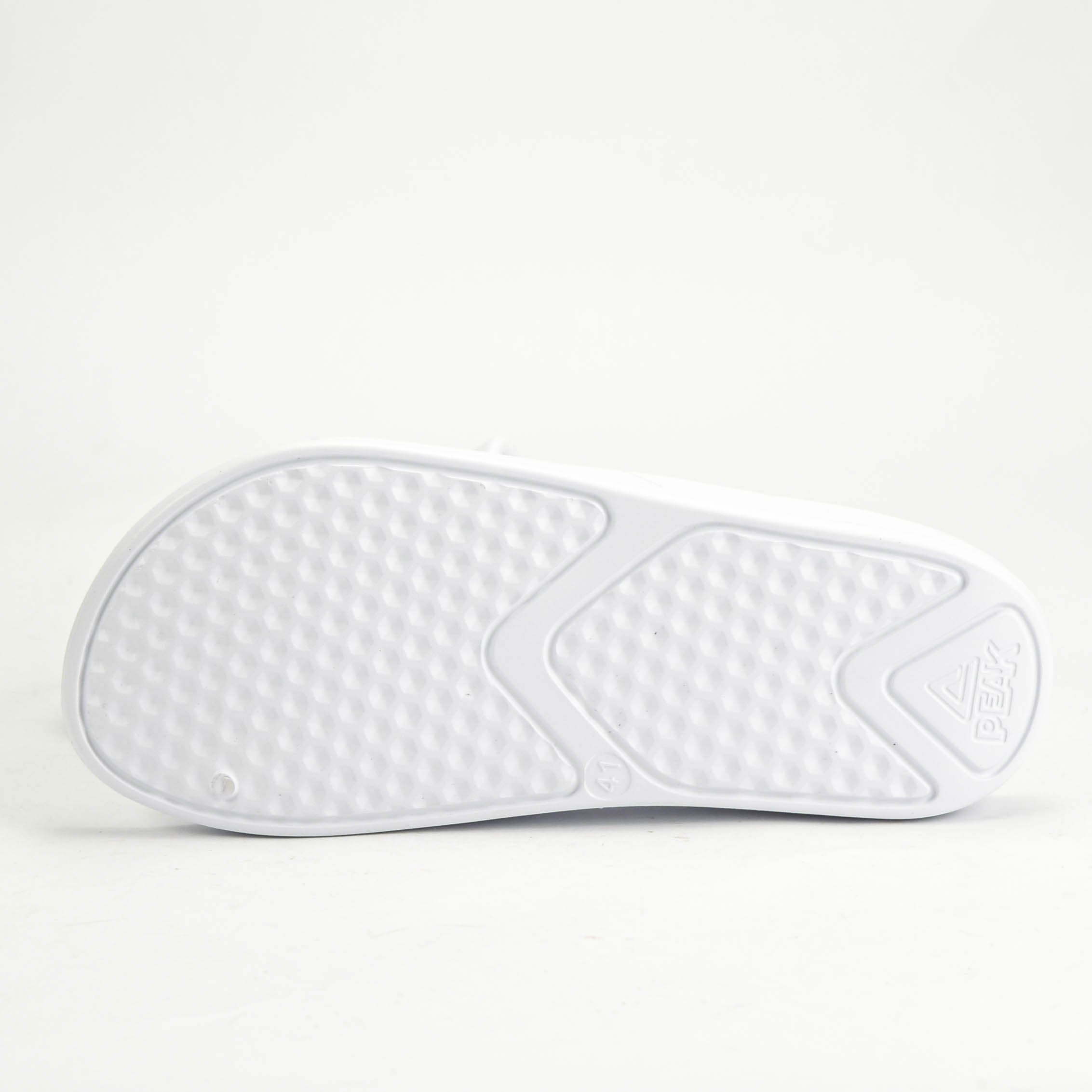 PEAK  CLAQUETTES SLIPPERS WHITE RLW2301L-0010